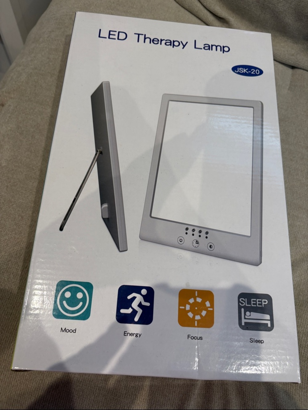 LED Therapy Lamp - White - brand new.  Never used